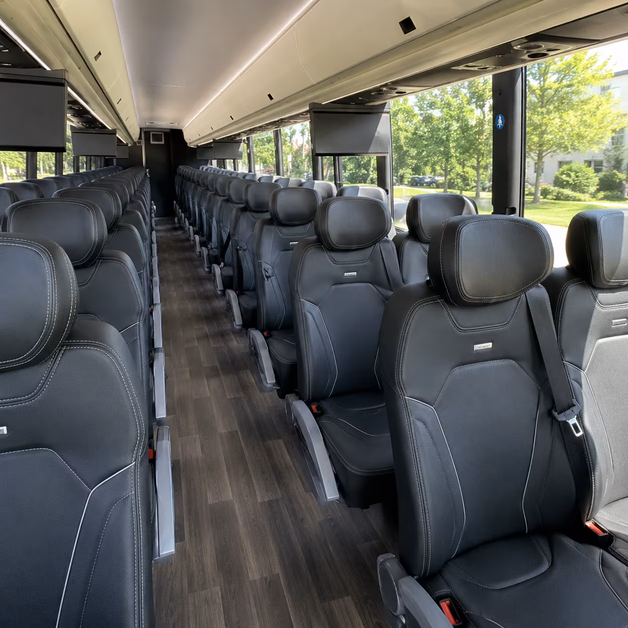Santa Ana Airport Shuttle & Transportation onboard seating