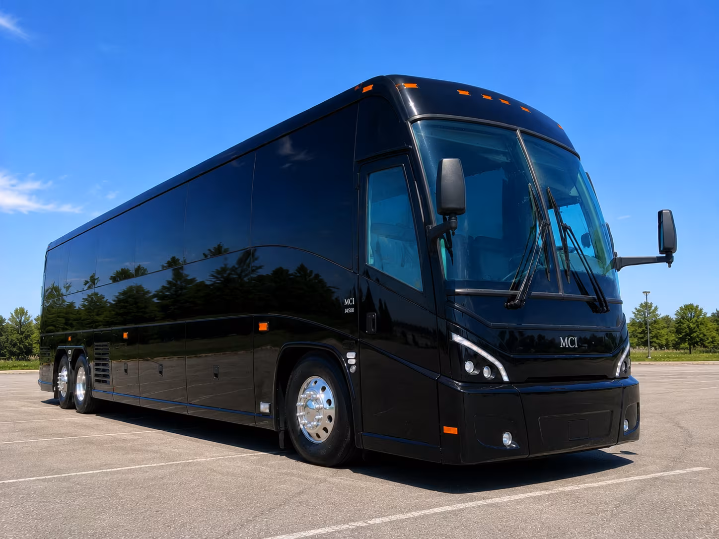 Santa Ana Corporate Transportation party bus interior