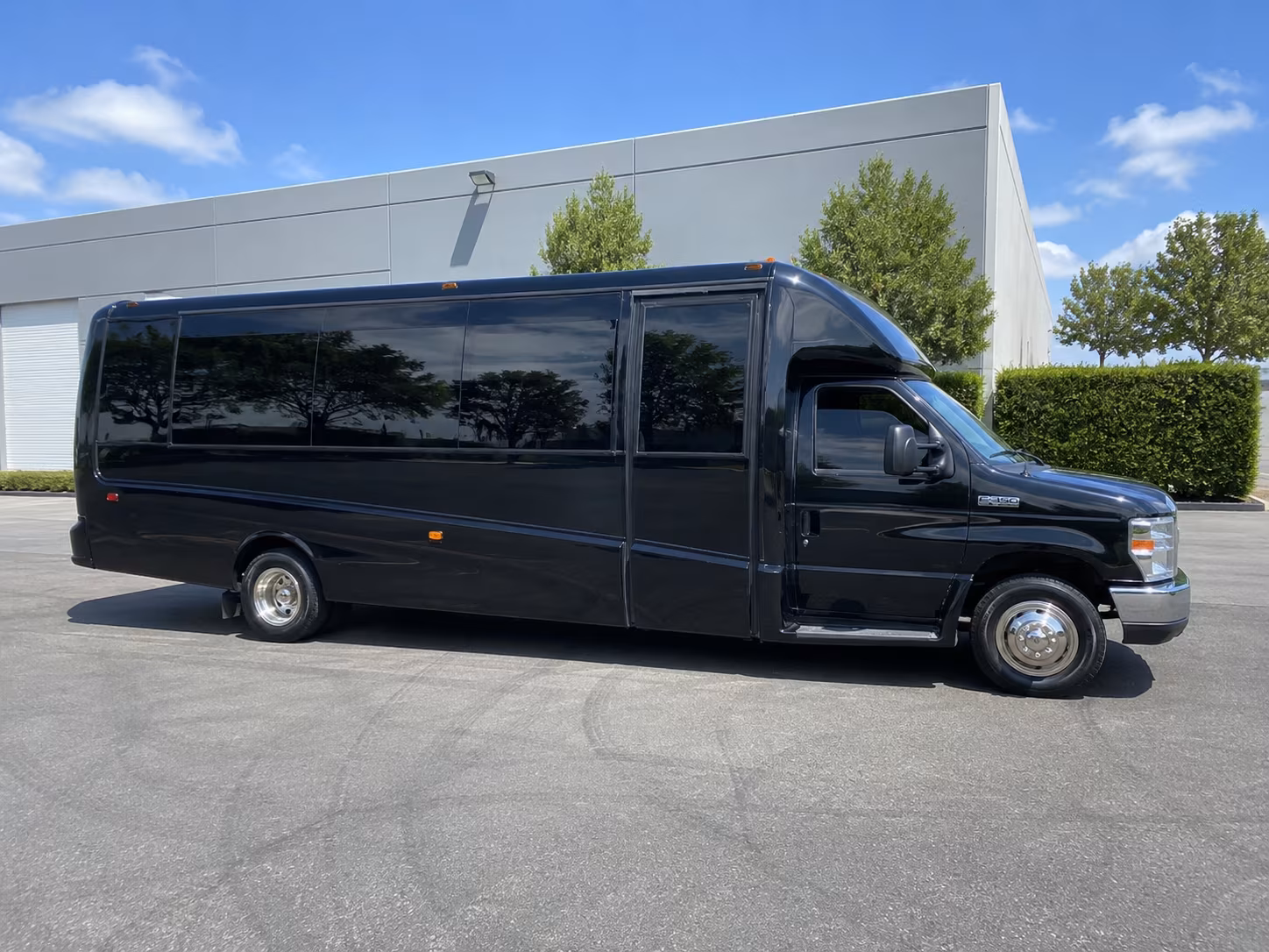 Santa Ana Private Event Transportation onboard seating