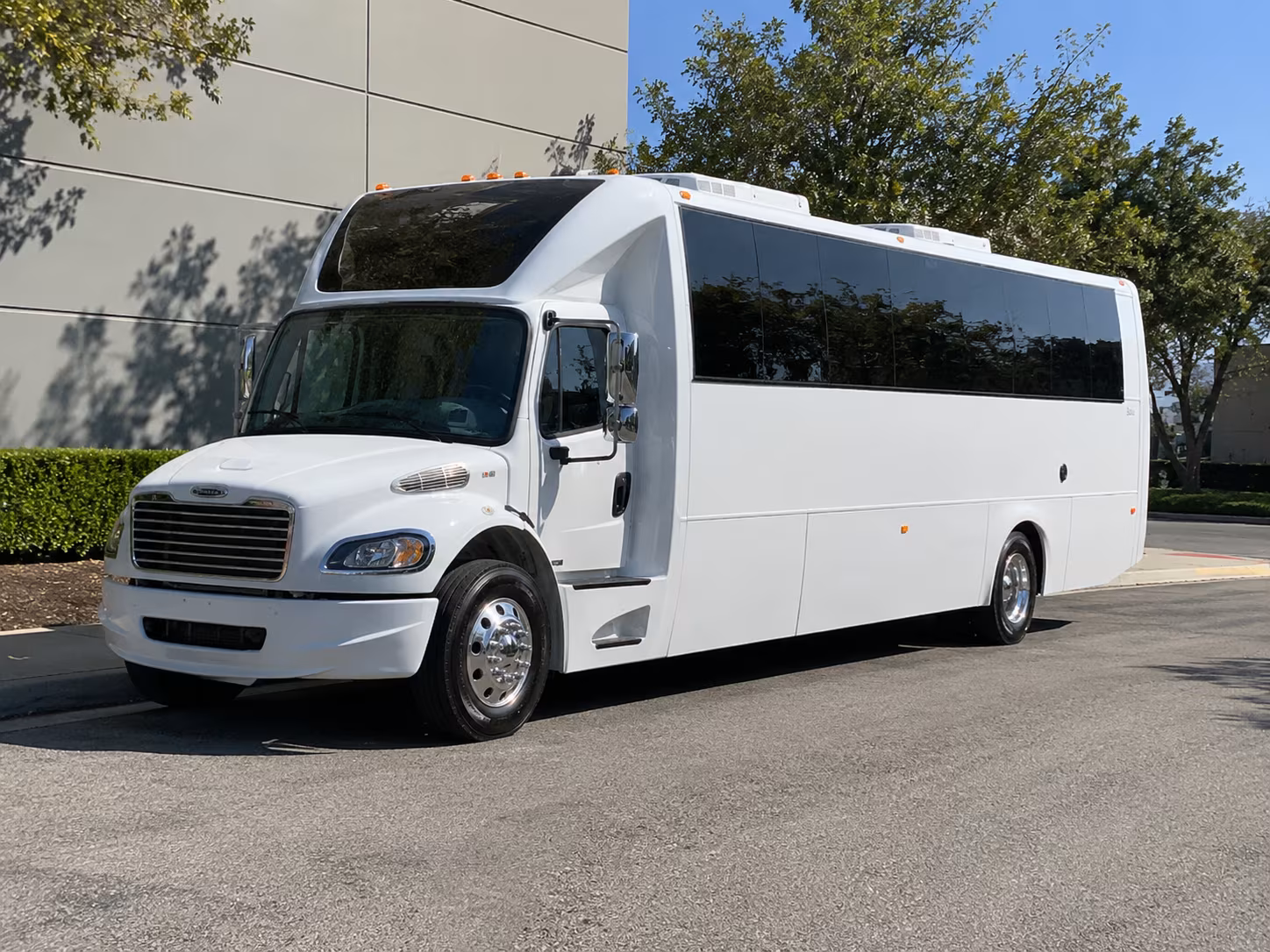 Santa Ana Sporting Event Transportation party bus interior