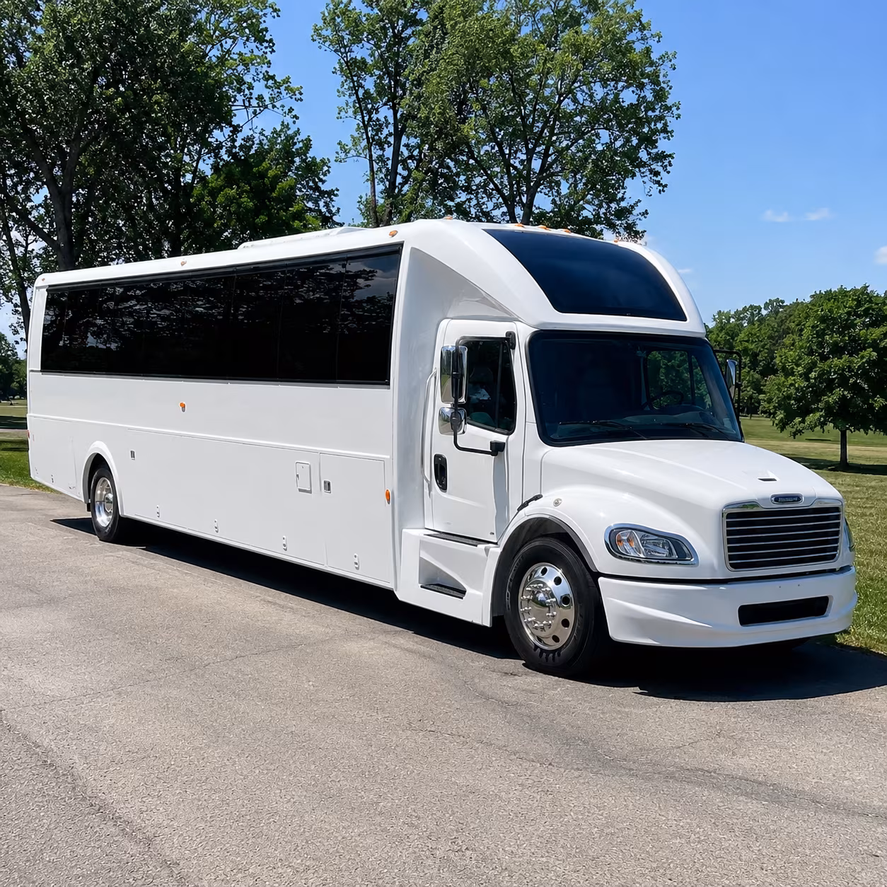 Santa Ana Winery Tour & Pub Crawl Transportation party bus exterior