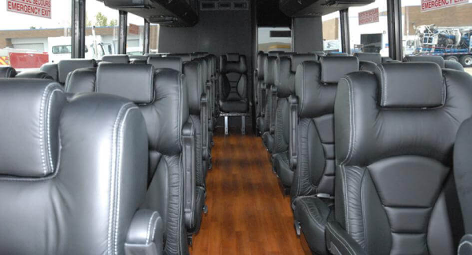 Downey 20 Passenger Minibus Interior