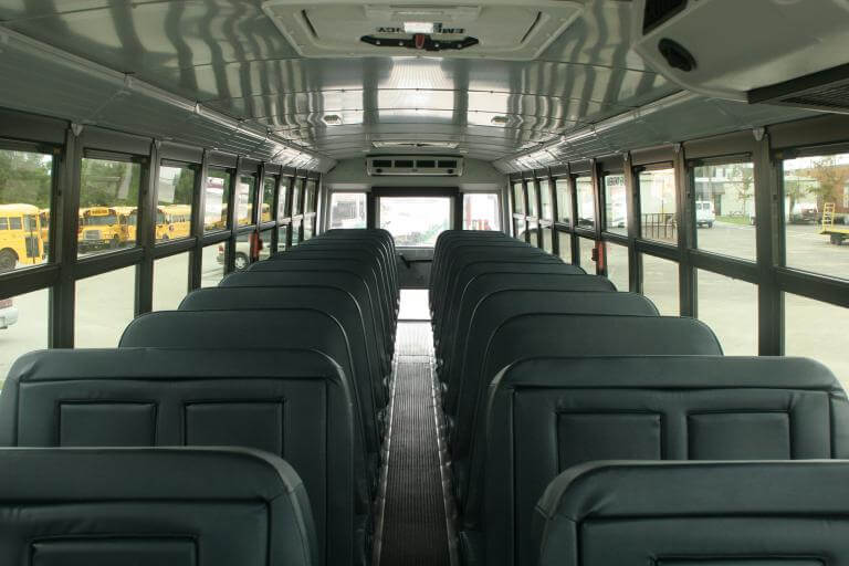 San Bernardino 47 Passenger School Bus Interior