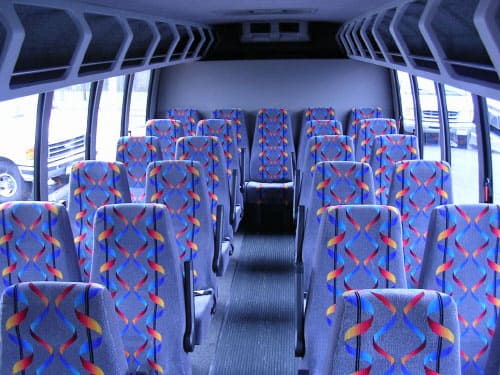 Oceanside 15-35 Passenger Minibuses Interior